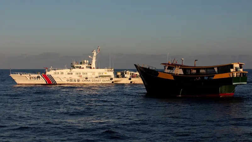 Navy Vessel Collision Escalates Tensions Near Scarborough Shoal in South China&nbsp;Sea