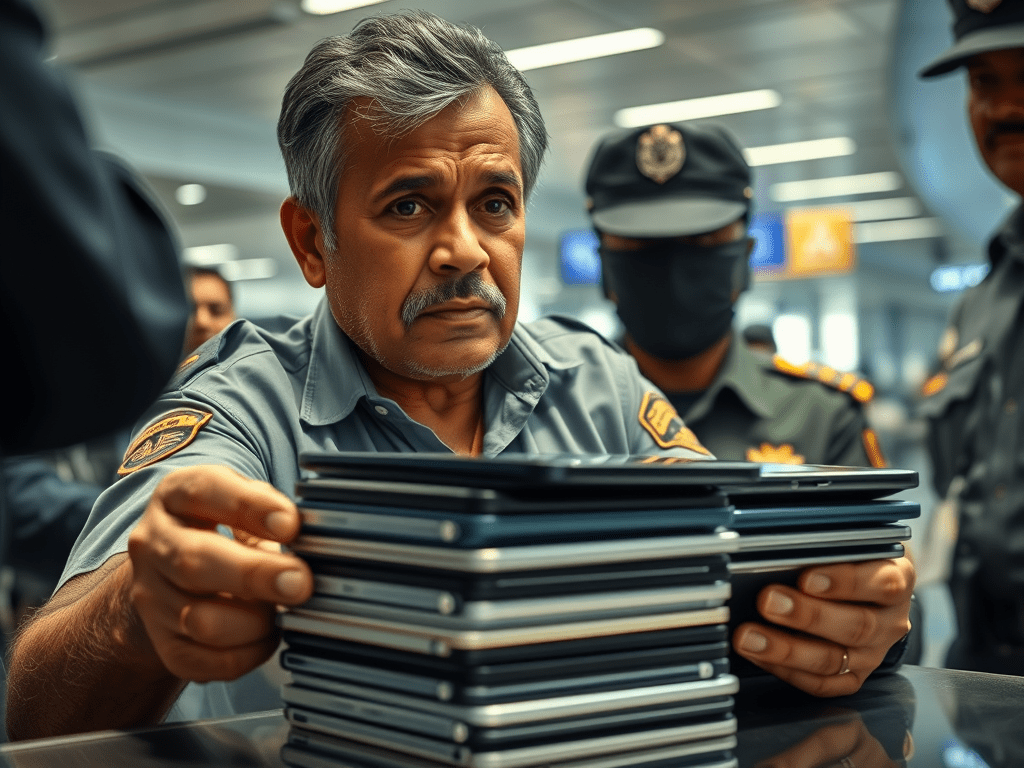 Man Arrested at BIA with Rs. 50 Million Worth of Undeclared&nbsp;Electronics