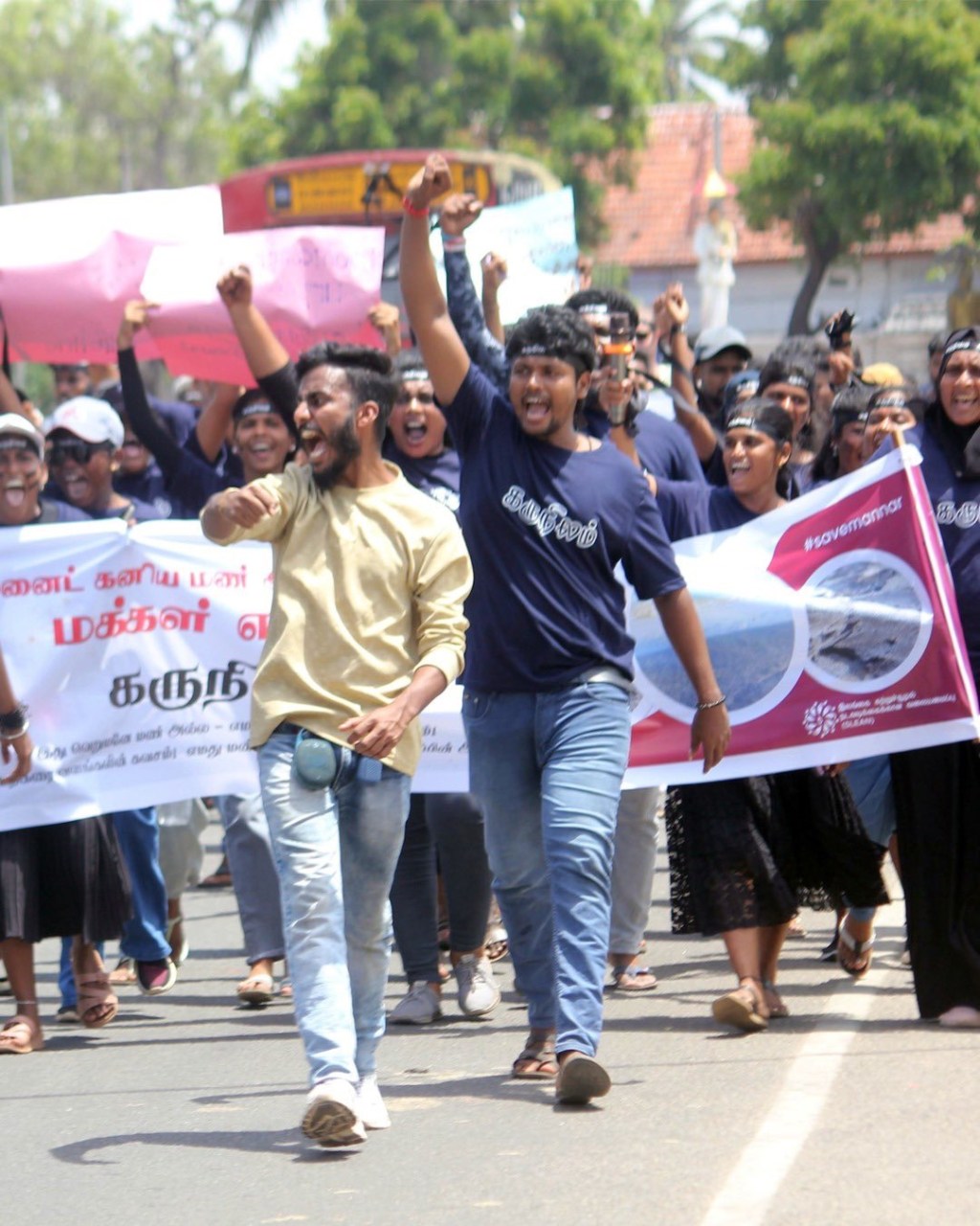 ‘Karu Nilam’ Protest Rises in Mannar as Youth Rally Against Ilmenite Mining&nbsp;Project